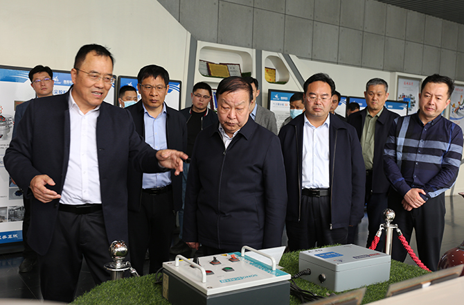 新乡市副市长祁文华带队调研午夜成人小视频股份